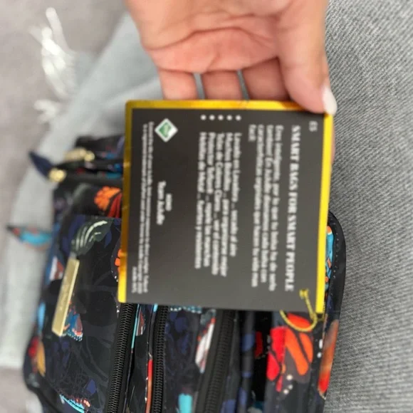 Jujube Butterfly Print Backpack - Picture 10 of 16